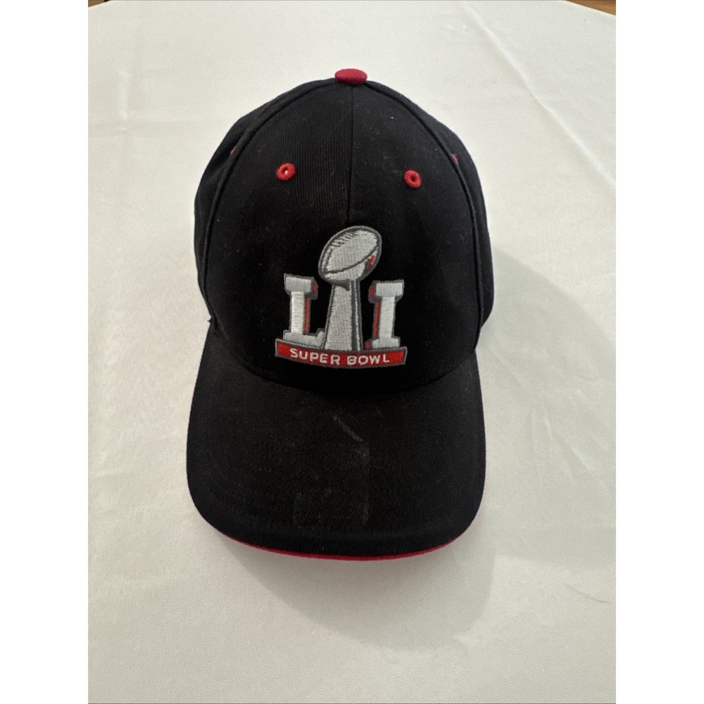 47 Brand Super Bowl LI 51 hat cap strapback Black NFL Falcons Patriots